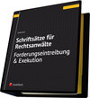 Buchcover Schriftsätze für Rechtsanwälte - Forderungseintreibung und Exekution