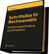 Buchcover Schriftsätze für Rechtsanwälte - Forderungseintreibung und Exekution