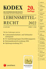 Buchcover KODEX Lebensmittelrecht 2022 - inkl. App