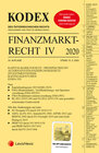 Buchcover KODEX Finanzmarktrecht Band IV 2020