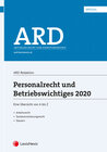 Buchcover Personalrecht und Betriebswichtiges 2020