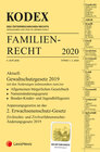 Buchcover KODEX Familienrecht 2020
