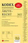 Buchcover KODEX Ärzterecht 2022 - inkl. App