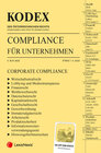 Buchcover KODEX Compliance für Unternehmen 2023 - inkl. App