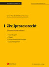 Buchcover Zivilprozessrecht Erkenntnisverfahren 1 (Skriptum)