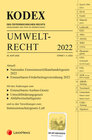 Buchcover KODEX Umweltrecht 2022 - inkl. App