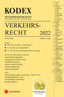 Buchcover KODEX Verkehrsrecht 2022 - inkl. App