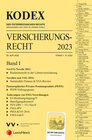 Buchcover KODEX Versicherungsrecht Band I 2023 - inkl. App