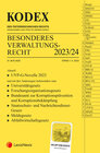 Buchcover KODEX Besonderes Verwaltungsrecht 2023/24 - inkl. App