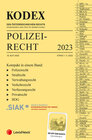 Buchcover KODEX Polizeirecht 2023 - inkl. App