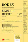 Buchcover KODEX Umweltrecht 2023 - inkl. App