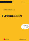 Buchcover Strafprozessrecht (Skriptum)