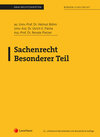 Buchcover Sachenrecht Besonderer Teil (Skriptum)