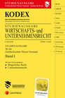 Buchcover KODEX Wirtschafts- und Unternehmensrecht 2024 Band I - inkl. App