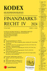 Buchcover KODEX Finanzmarktrecht Band IV 2024