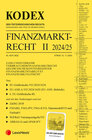 Buchcover KODEX Finanzmarktrecht Band II 2024/25 - inkl. App