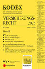 Buchcover KODEX Versicherungsrecht Band I 2025 - inkl. App
