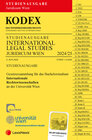 Buchcover Kodex International Legal Studies (iREWI) 2024/25