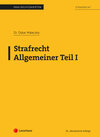 Buchcover Strafrecht - Allgemeiner Teil I (Skriptum)