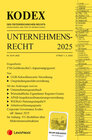 Buchcover KODEX Unternehmensrecht 2025 - inkl. App