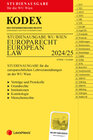 Buchcover KODEX Europarecht / European Law für die WU Wien 2024/25 - inkl. App