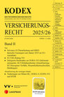 Buchcover KODEX Versicherungsrecht Band II 2025/26 - inkl. App
