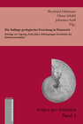 Buchcover Die Anfänge geologischer Forschung in Österreich