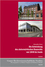Buchcover Die Entwicklung des steiermärkischen Baurechts von 1848 bis heute