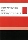 Buchcover Informationen für Geschichtslehrer 2013/14