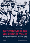 Buchcover Der erste Stein aus der Berliner Mauer