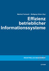Buchcover Effizienz betrieblicher Informationssysteme