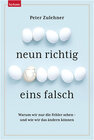 Buchcover Neun richtig, eins falsch.