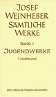 Buchcover Sämtliche Werke / Die Jugendwerke. Lyrik, Drama, Prosa