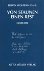 Buchcover Von Staunen einen Rest