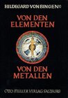 Buchcover Von den Elementen. Von den Metallen