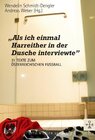 Buchcover "Als ich einmal Harreither in der Dusche interviewte"