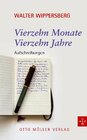 Buchcover Vierzehn Monate. Vierzehn Jahre.