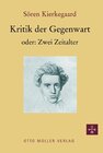 Buchcover Kritik der Gegenwart oder: Zwei Zeitalter