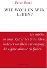 Buchcover Wie wollen wir leben?