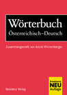 Buchcover Wörterbuch Österreichisch-Deutsch