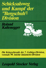 Buchcover Schicksalsweg und Kampf der "Bergschuh"-Division