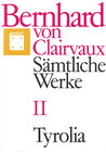 Buchcover Bernhard von Clairvaux. Sämtliche Werke / Bernhard von Clairvaux. Sämtliche Werke Bd. II