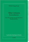 Buchcover Niklas Luhmanns Systemtheorie