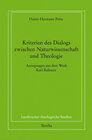 Buchcover Kriterien des Dialogs zwischen Naturwissenschaften und Theologie