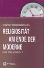 Buchcover Salzburger Hochschulwochen / Religiösität am Ende der Moderne