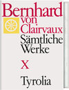 Buchcover Bernhard von Clairvaux. Sämtliche Werke / Bernhard von Clairvaux. Sämtliche Werke, Bd. X