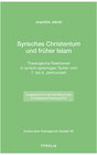Buchcover Syrisches Christentum und früher Islam