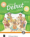 Buchcover Cello Debut mit CD für 1-2 Violoncelli mit CD und Klavierbegleitung