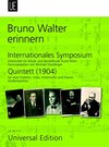 Buchcover Bruno Walter erinnern