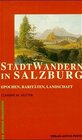Buchcover Stadtwandern in Salzburg